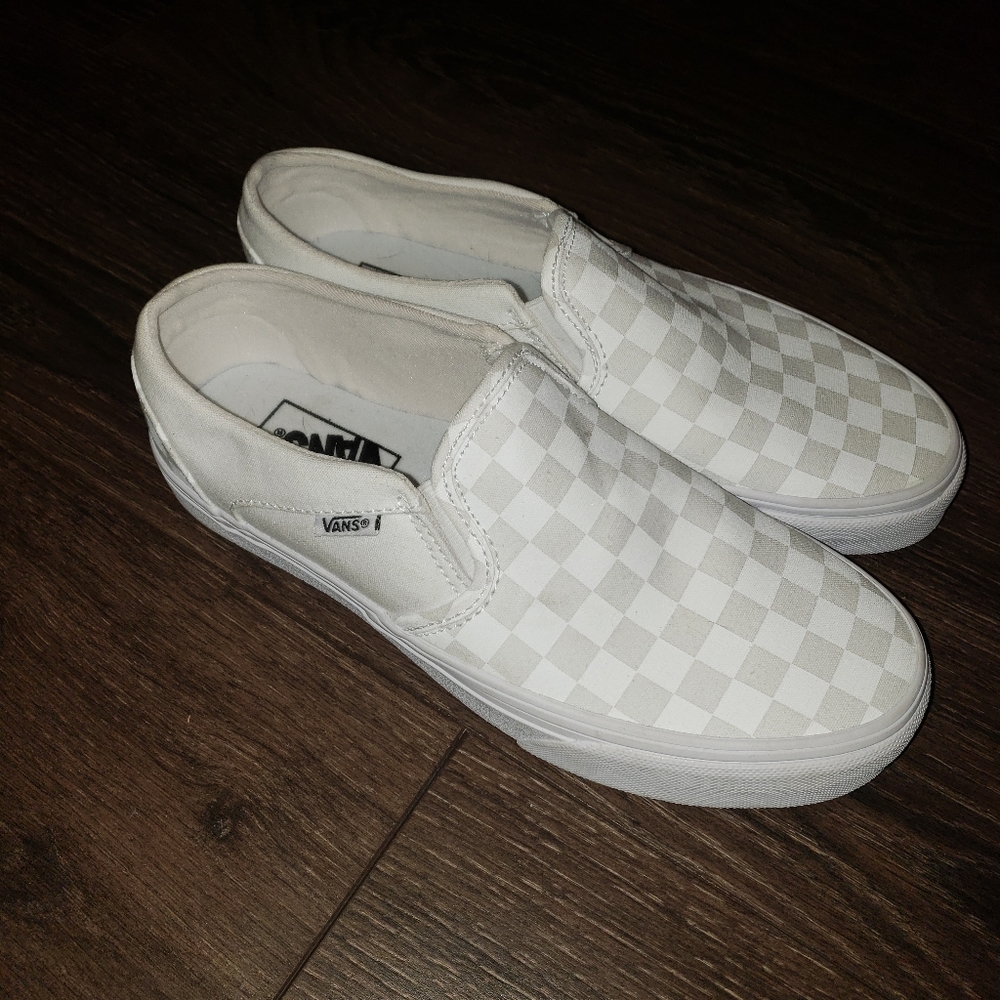 Vans, Women's 8.5 , White